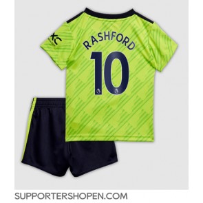 Manchester United Marcus Rashford #10 Tredje tröja Barn 2022-23 Kortärmad (+ korta byxor)